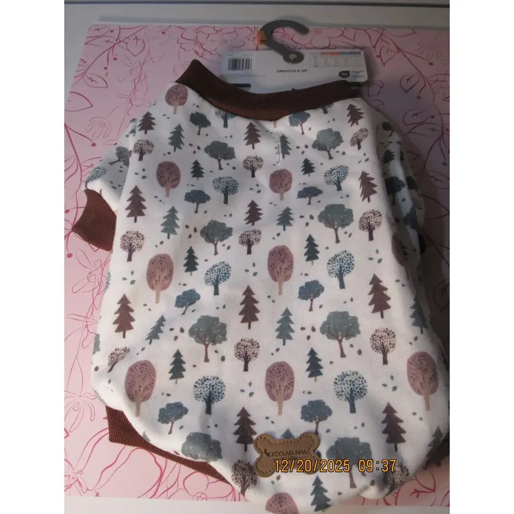Koolaburra Dog Shirt - Tree theme, size medium new/tags